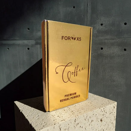 ForX5 Premium Kaffee – Kräuterkaffee mit Ginseng, Ingwer & Moringa