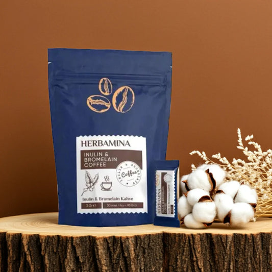 HERBAMINA COFFEE KAFFEE Mit INULIN Und BROMELAIN