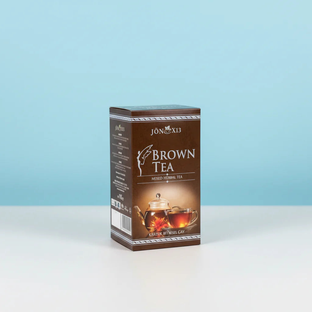 Jönx13 Brown Tea Im Glas - Effektive Gewichtsreduktion, Stoffwechselanregung & Entgiftung