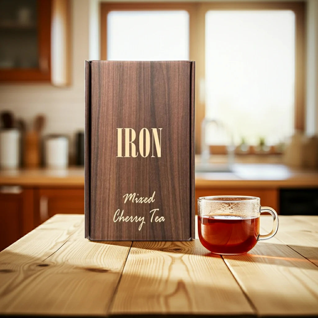 Iron Cherry Tea – 100% Original von ForX5, Kräutertee mit Kirschextrakt