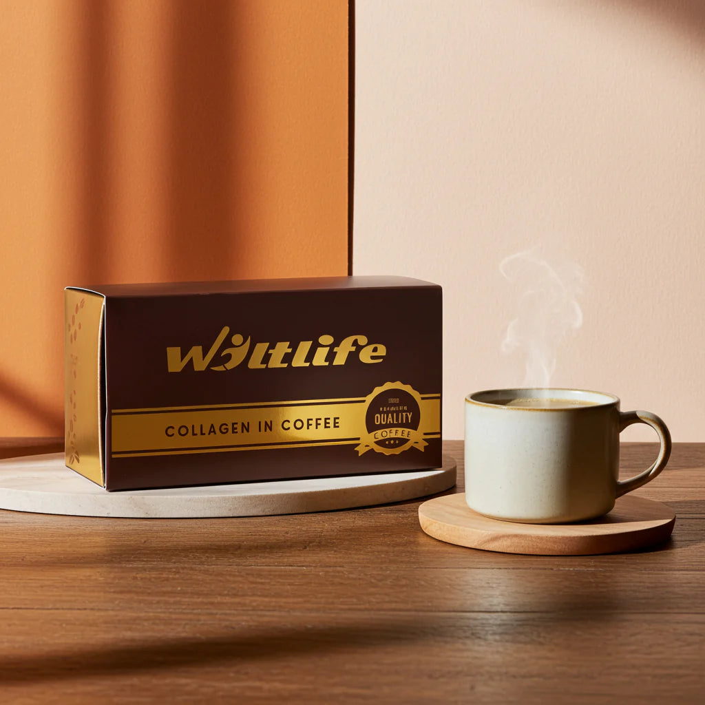 Wiltlife Coffee with Collagen: Slim Down and Tighten Skin