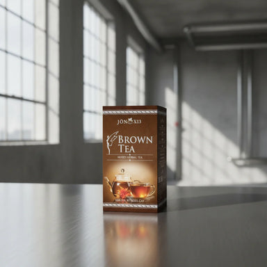 Brown Tea Jön X13 – Bio-Kräutertee im Glas