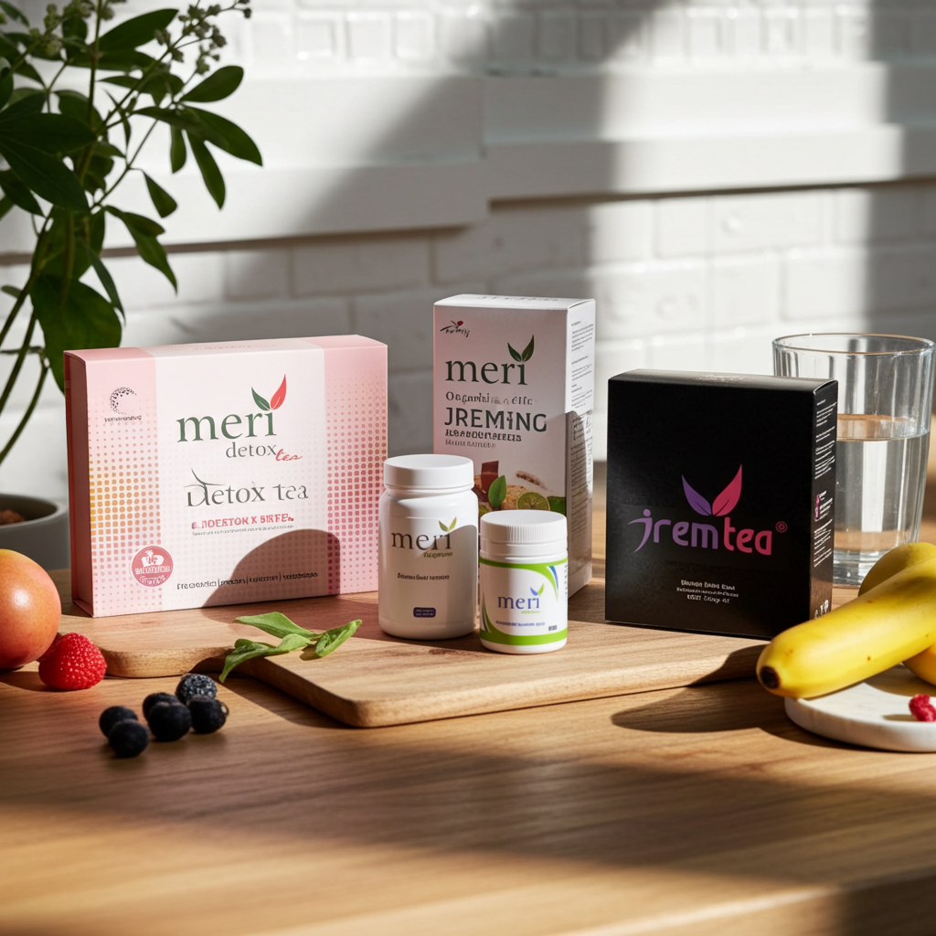 3-teiliges Meri Detox Set: Tee, Kaffee & Kapseln für Deine Gesundheit und Vitalität